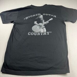 Jamey Johnson Kicked Outta Country Concert T-Shirt Black XL Los Angeles Apparel